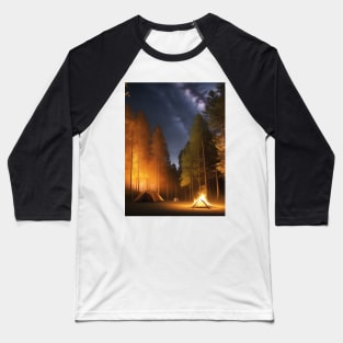 camping in the woods Baseball T-Shirt